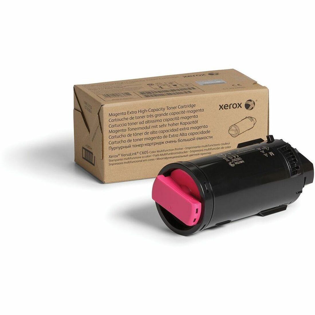 Xerox Genuine Xerox&reg; VersaLink&reg; C605 Color Multifunction Printer Magenta Extra High capacity Toner Cartridge (16800 Pages) - 106R04011