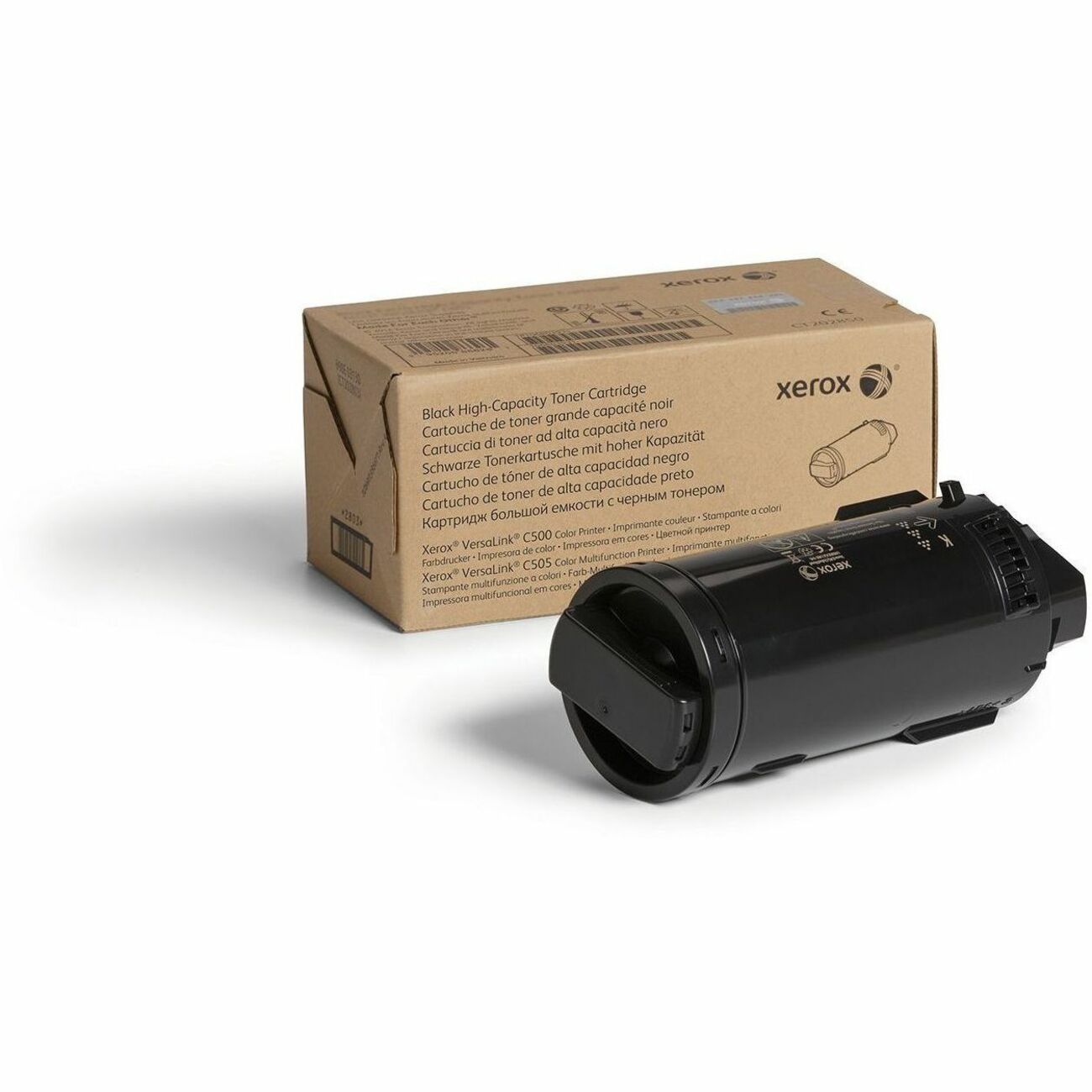 Xerox Genuine Xerox&reg; VersaLink&reg; C505 Color Multifunction Printer Black High capacity Toner Cartridge (12100 Pages) - 106R04017
