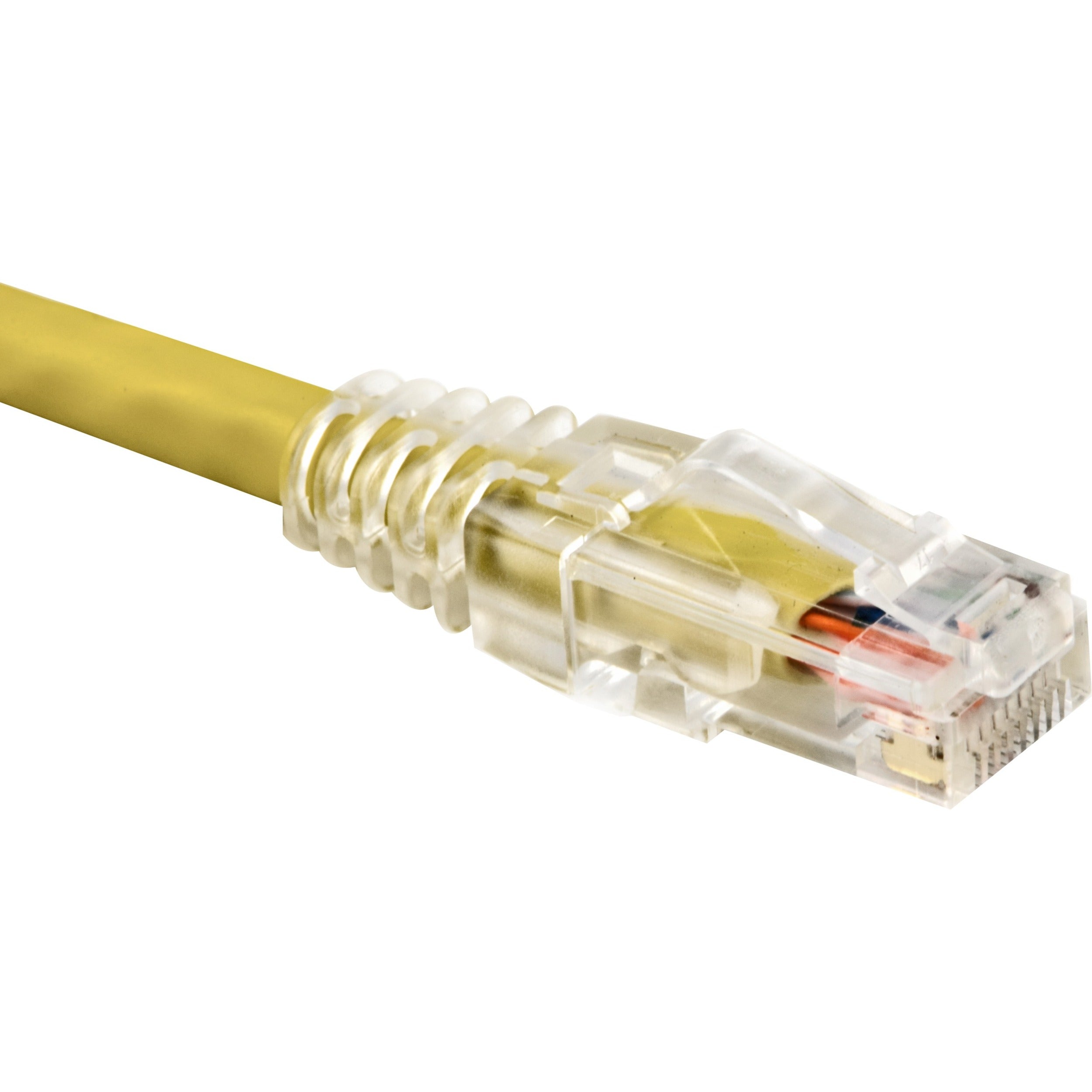 Winston Weltron Cat.5e UTP Patch Network Cable - copper, 1 ft, Male, 90-C5ECB-YL-001, Gold