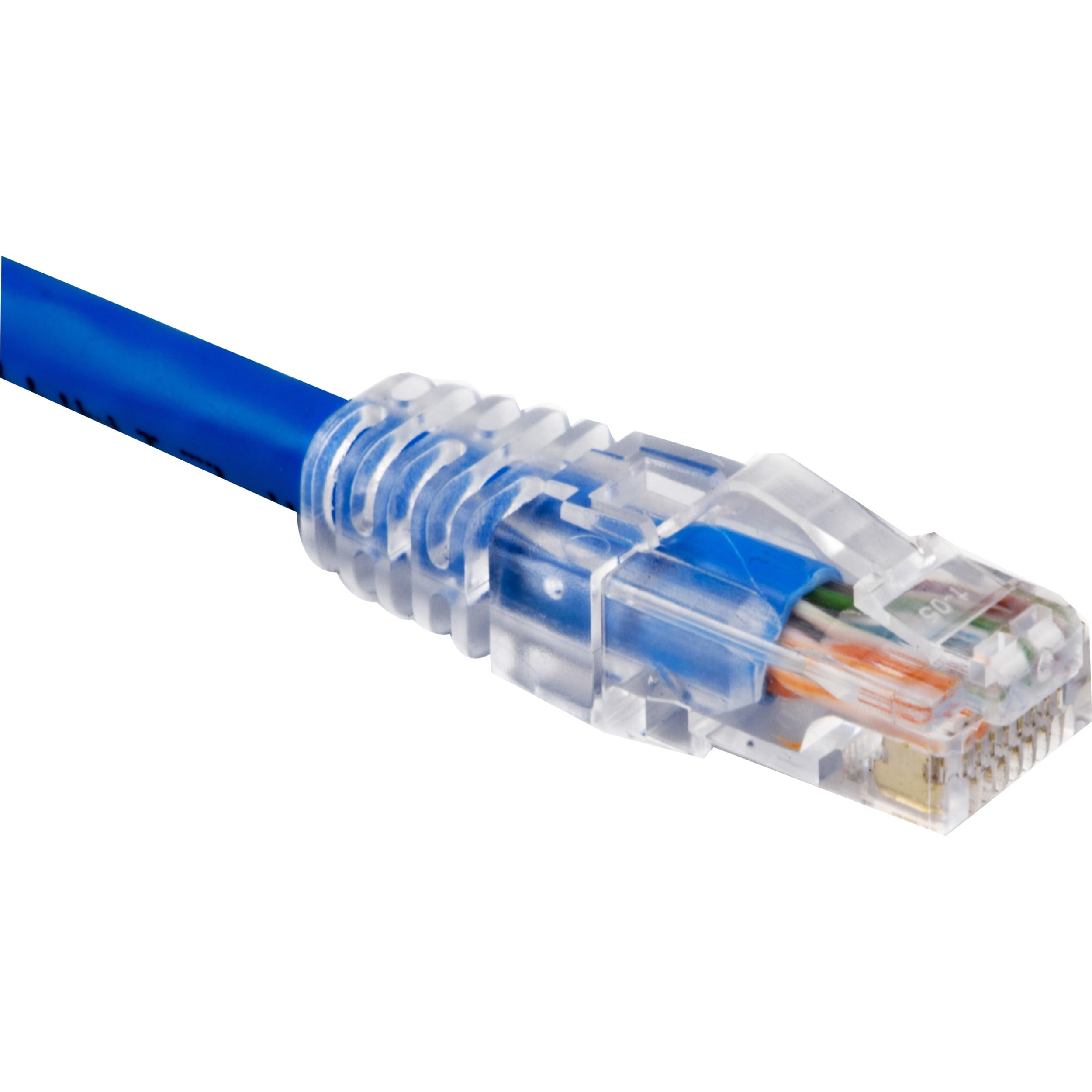 Winston Weltron Cat.5e UTP Patch Network Cable - copper, Male, 25 ft, 90-C5ECB-BL-025, Blue