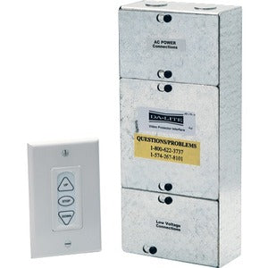 Da-Lite Video Projector Interface, Video Projector Interface Three button wall switch Cover plate