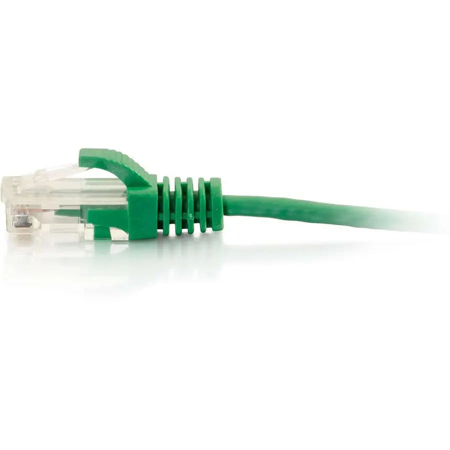 Legrand C2G 1ft Cat6 Snagless Unshielded (UTP) Slim Ethernet Cable - Cat6 Network Patch Cable - PoE - Green
