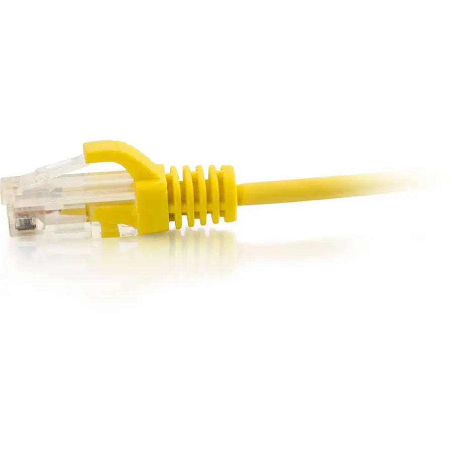Legrand C2G 1ft Cat6 Ethernet Cable - Slim - Snagless Unshielded (UTP) - Yellow