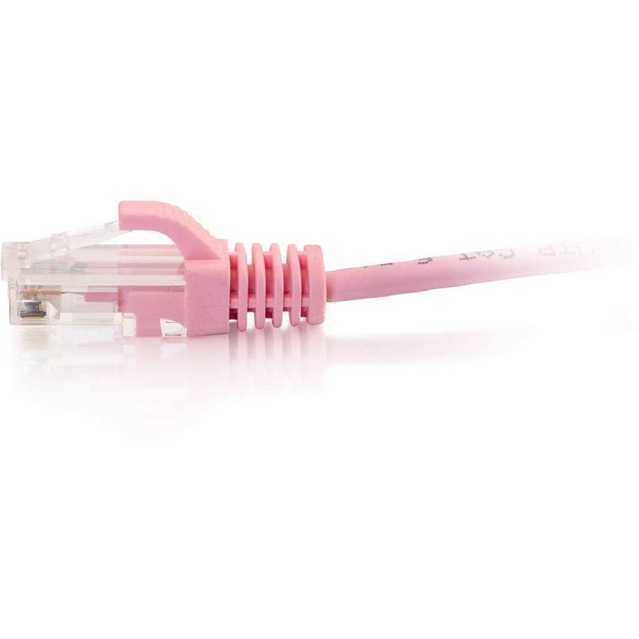 Legrand C2G 7ft Cat6 Snagless Unshielded (UTP) Slim Ethernet Cable - Cat6 Network Patch Cable - PoE - Pink