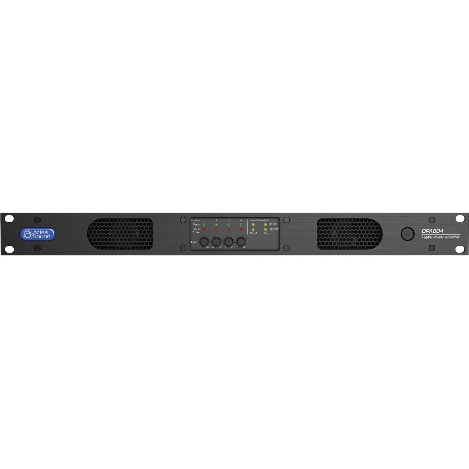 AtlasIED DPA804 Amplifier - 400 W RMS - 4 Channel