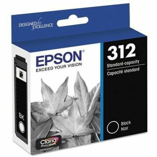 Epson Claria Photo HD T312 Original Standard Yield Inkjet Ink Cartridge - Black Pack
