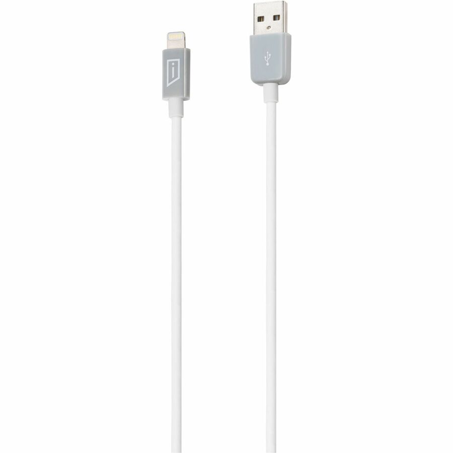 Targus iStore Lightning Charge 10ft (3m) Cable (White), Male, USB, 9.84 ft, ACC101011CAI, Gray