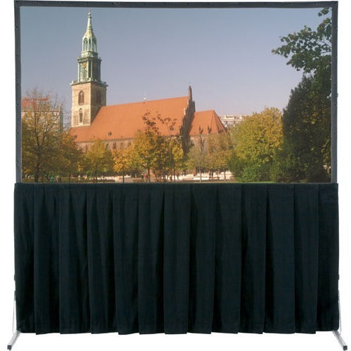 Legrand Da-Lite Fast-Fold Skirt - For Deluxe, Heavy-Duty Deluxe and Truss Screens - 141in Skirt