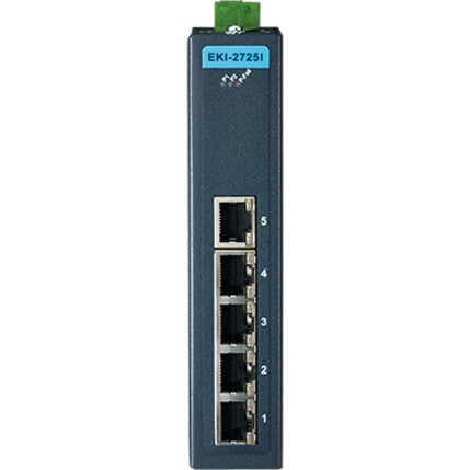 Advantech Ethernet Device, 5-port Ind. Unmanaged GbE Switch W/T