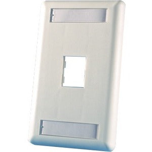 LEGRAND FPTJ1HOLESGPCWHT, White, one-port (single gang)