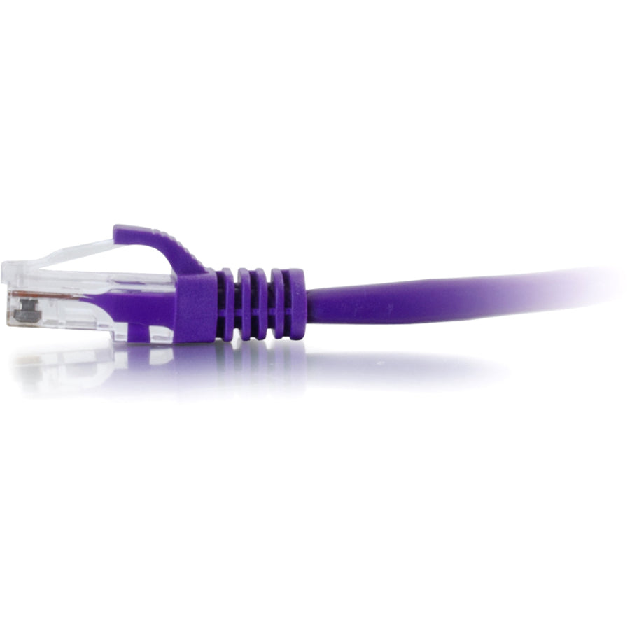 Legrand C2G 5ft Cat6 Ethernet Cable - Snagless Unshielded (UTP) - Purple