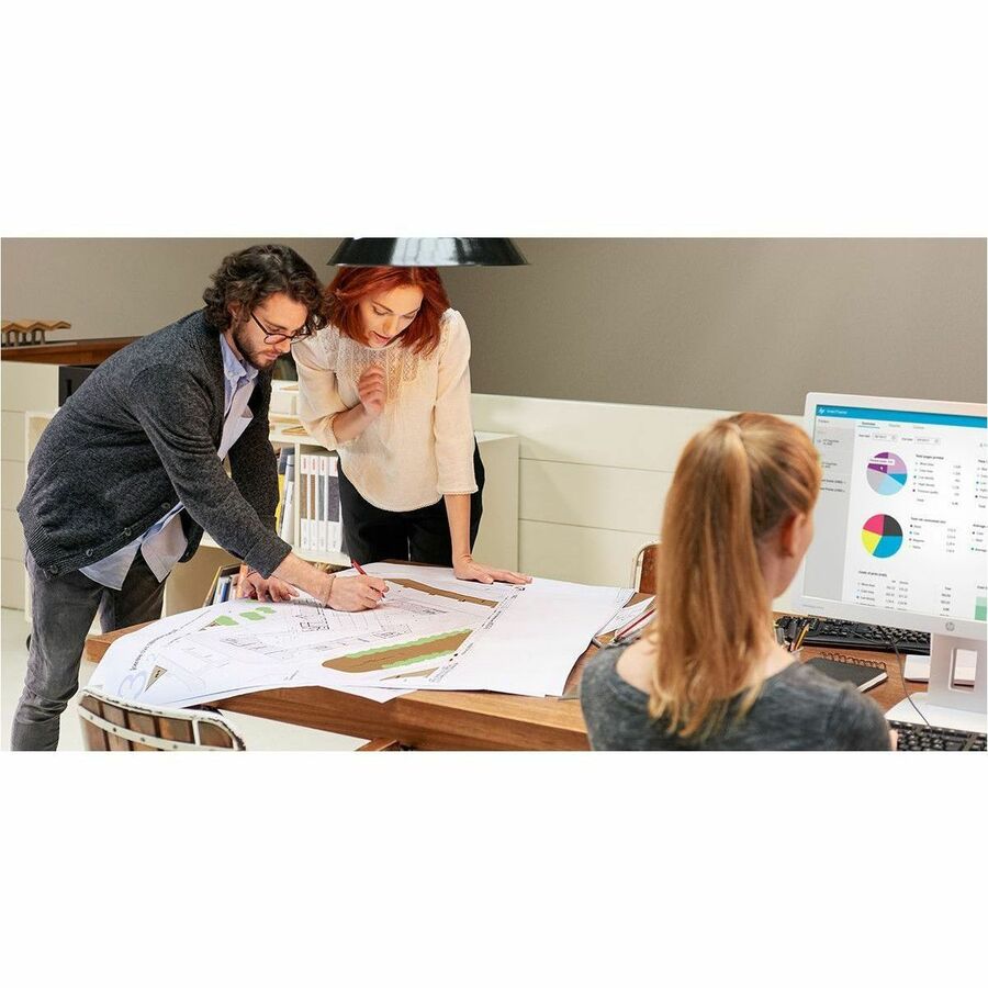 Brand HP 4-mil Double Matte Film, 3-in Core - 34in x 150ft