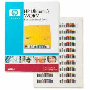 Hewlett HP Ultrium 3 WORM Bar Code Label Pack