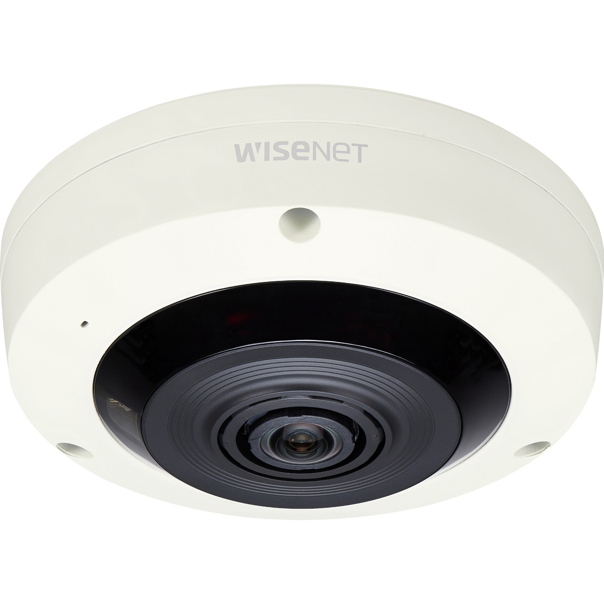 Hanwha Wisenet XNF-8010R 6 Megapixel Indoor Network Camera - Fisheye - Ivory