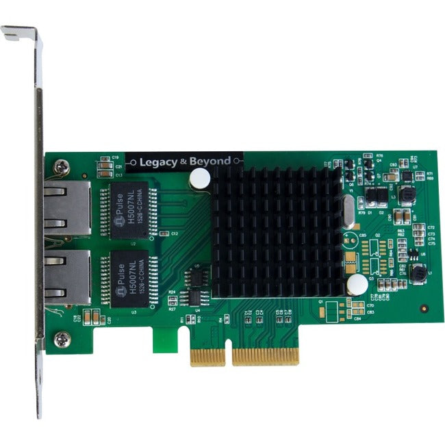 Siig LB-GE0014-S1 Dual-Port Gigabit Ethernet PCI - Adds two independent Gigabit Ethernet ports to PCI Express enabled server or desktop systems.