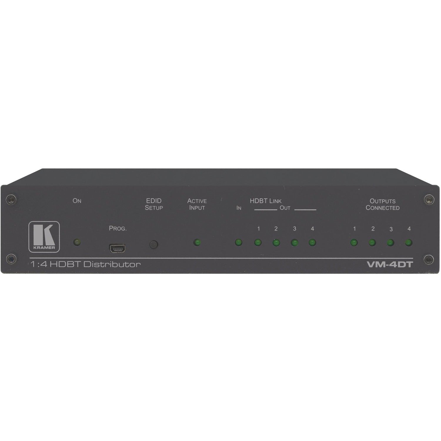Kramer 1:4 4K60 4:2:0 Long-Reach HDBaseT DA