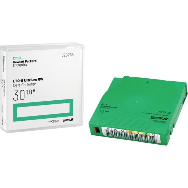 Hewlett HPE LTO-8 Ultrium 30TB RW 960 Data Cartridge Pallet without Cases
