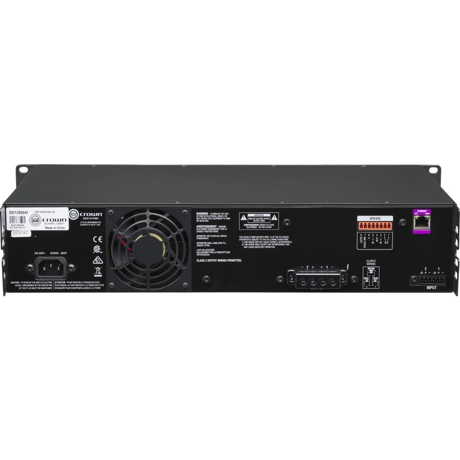 Harman Crown 2|300 Amplifier - 600 W RMS - 2 Channel