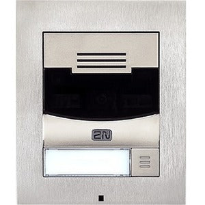 2N IP Solo Intercom Sub Station - Cable - Surface Mount for Home - Nickel - TAA Compliant