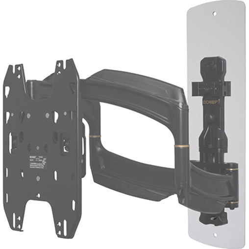 Legrand Chief Thinstall TAMMSW Mounting Adapter for Mounting Arm - White