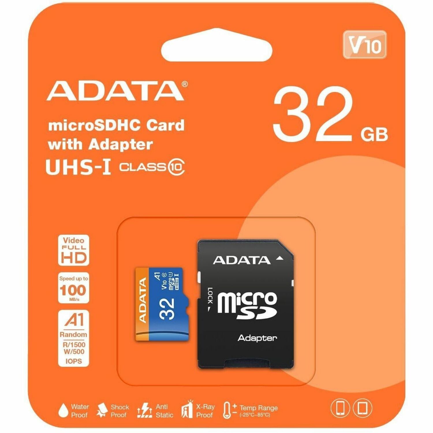 Adata Premier 32 GB Class 10/UHS-I V10 microSDHC