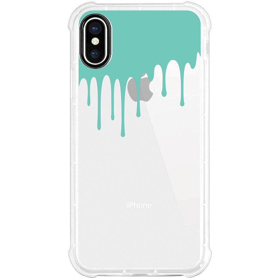 OTM iPhone X Case, Aqua, OP-SP-ICN-02A, Clear