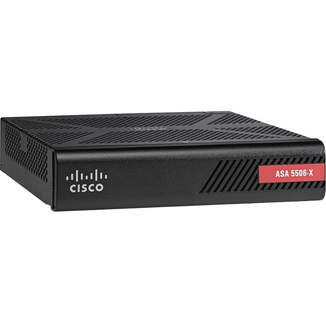 Cisco Refurbished Item - ASA 5506-X with FirePOWER services, 8GE Data, 1GE Mgmt, AC, 3DES/AES, 5500-X, RF, Ethernet
