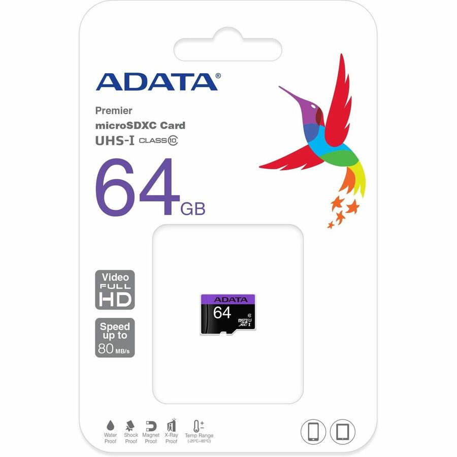 ADATA XPG Premier 64 GB Class 10/UHS-I (U1) microSDXC