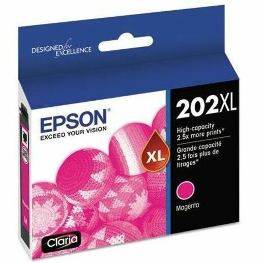 Epson Claria 202XL Original High Yield Inkjet Ink Cartridge - Magenta Pack