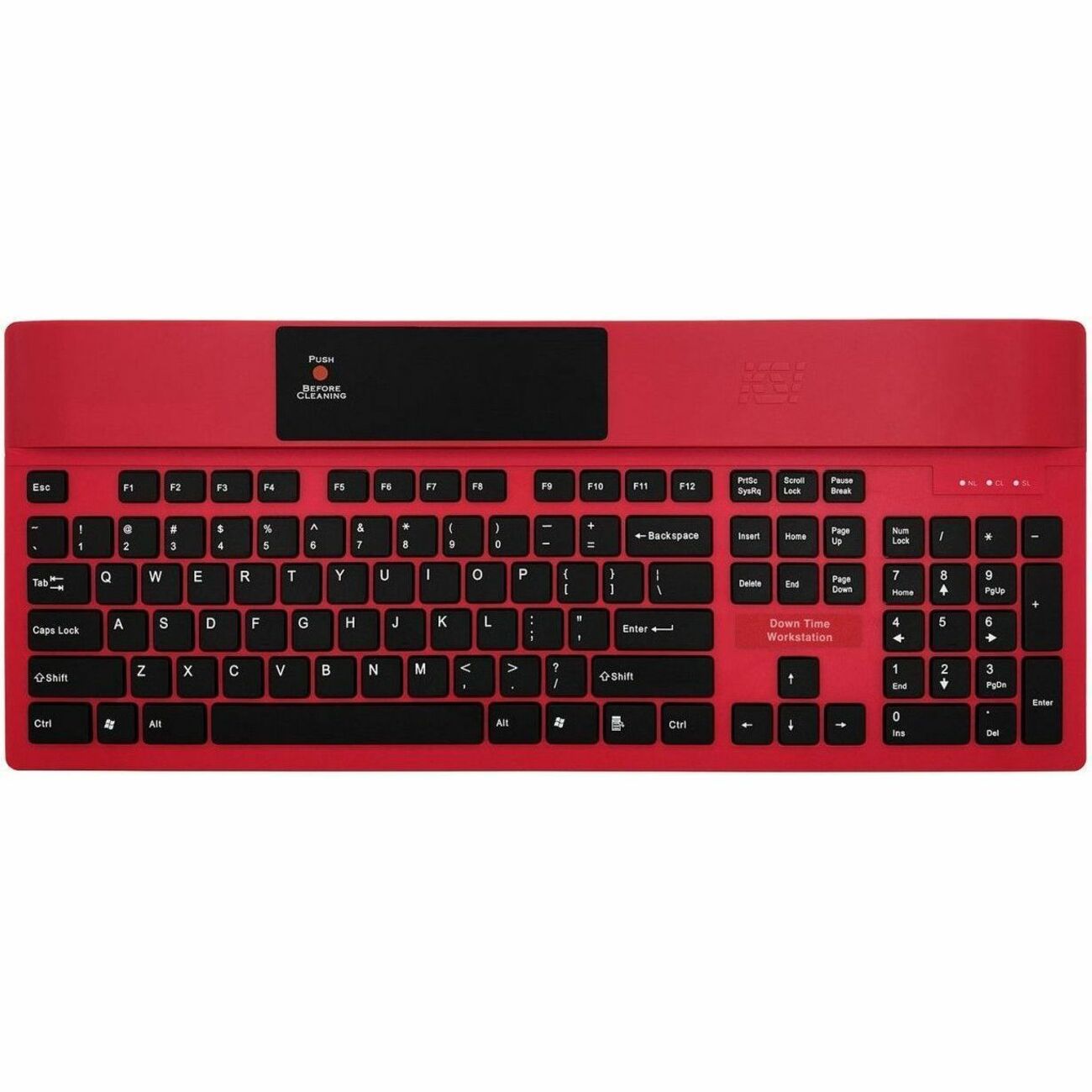 KSI 1700 Keyboard, 1.13", 1700SXRED, Cable, Red