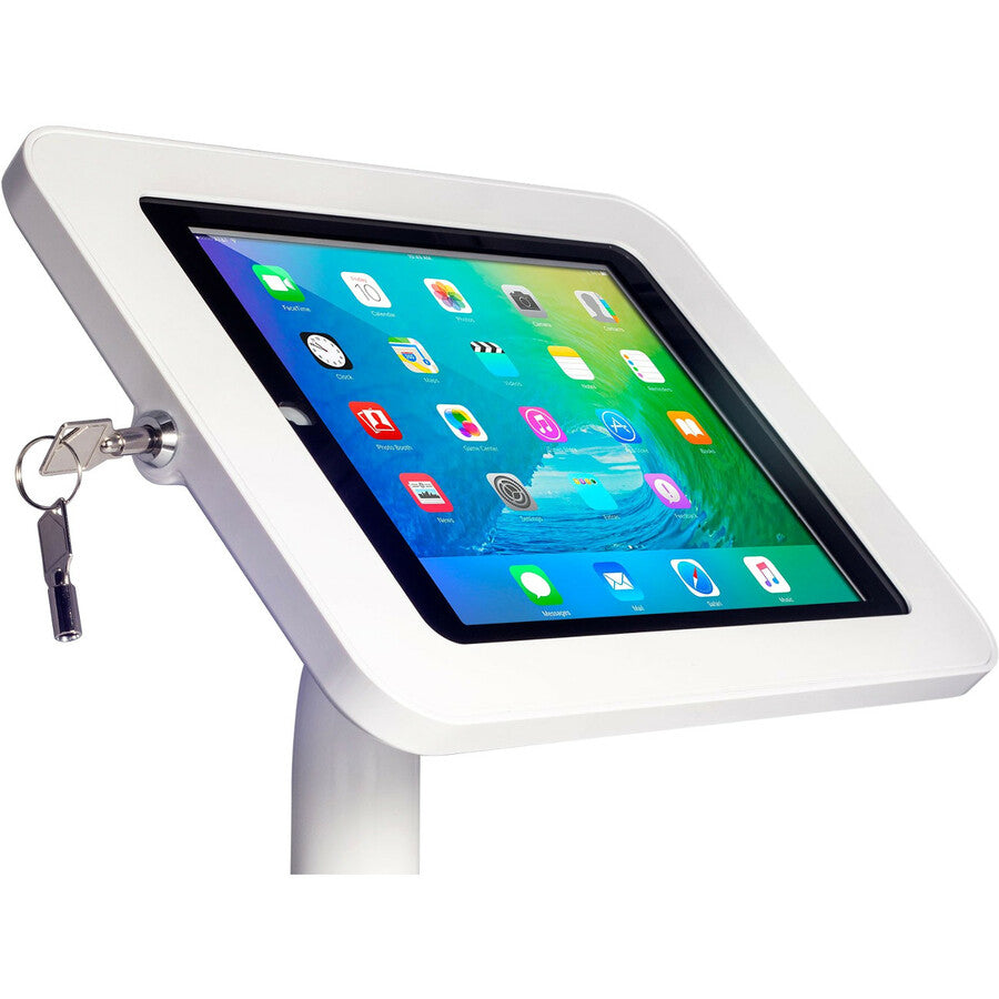 The Joy Factory Elevate II Floor Stand Kiosk for iPad Pro 10.5" (White)