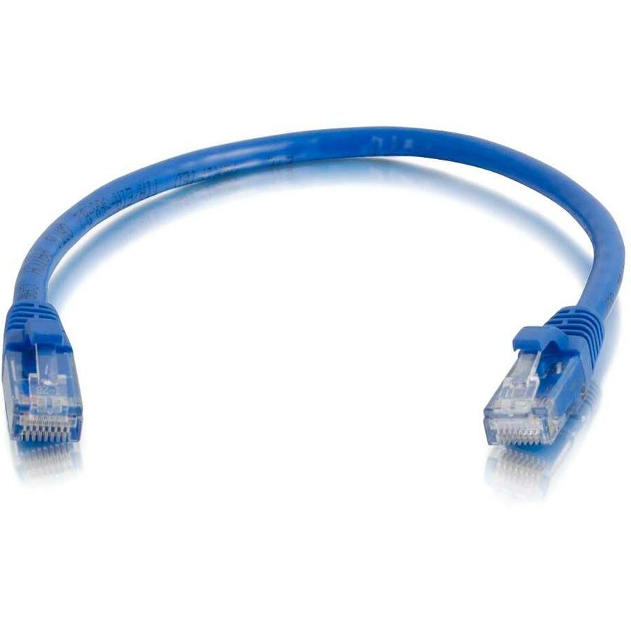 Legrand C2G 10ft Cat6 Unshielded Ethernet - Network Patch Cable - 25 Pack - Blue