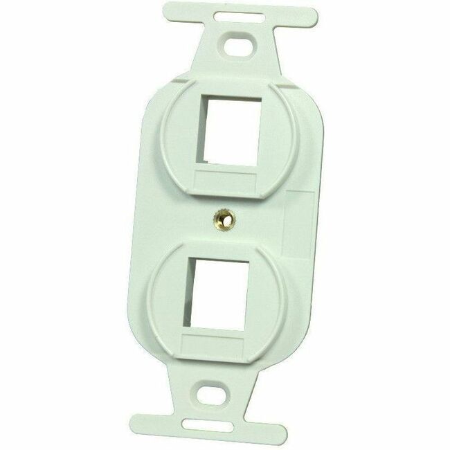 LEGRAND Ortronics 106 FRAME, KEYSTONE, 2 HOLE, FOG WHITE, KS106S2