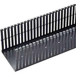 PANDUIT NARRW SLOTTED DUCTPVC4 X 4 X 6 Black Panduct Duct