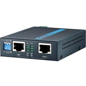 Advantech B+B SmartWorx VDSL2 Ethernet Extender Compact, 3937.01 ft, EKI-1751-AE