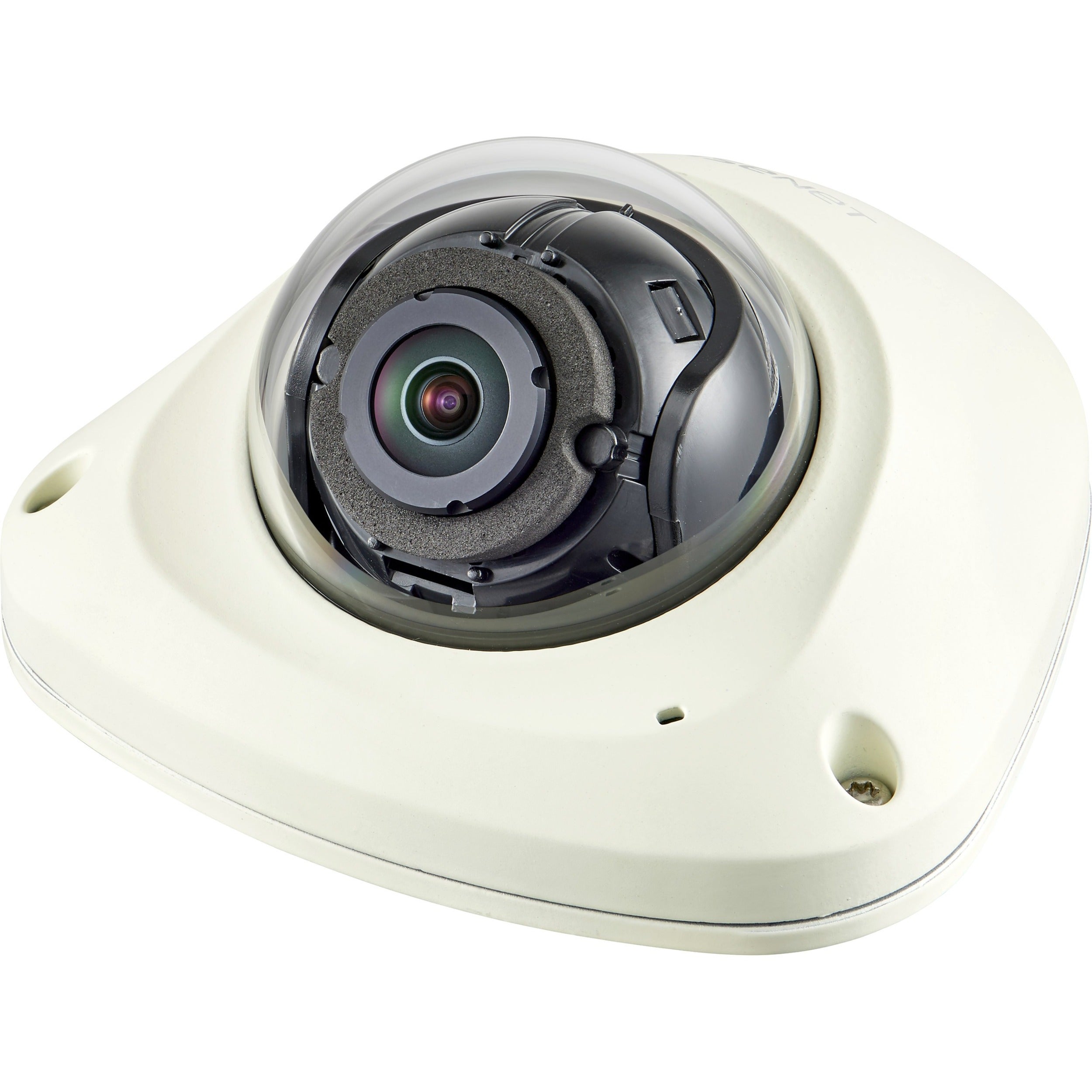 Hanwha Wisenet XNV-6022R 2 Megapixel Outdoor Full HD Network Camera - Monochrome, Color - Dome - Ivory