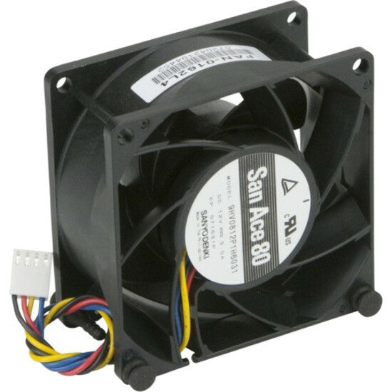 SUPERMICRO 80X80X38 MM 13.5K RPM HCP LMV 3.15 in Cooling Fan