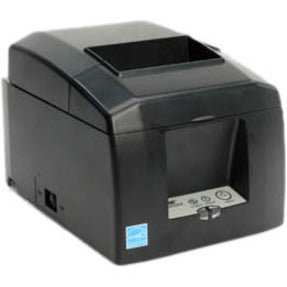 Star Micronics TSP654CloudPRNT-24 GRY SK US Desktop Direct Thermal Printer - Monochrome - Label Print - Parallel - With Cutter - Gray
