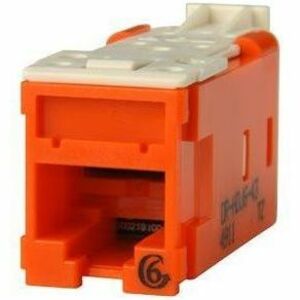 Legrand Ortronics Clarity High Density Jack (HDJ) CAT6, T568A/B, Orange