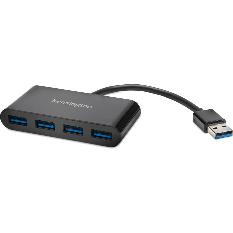 ACCO Kensington UH4000 USB 3.0 4-Port Hub, K39121WW