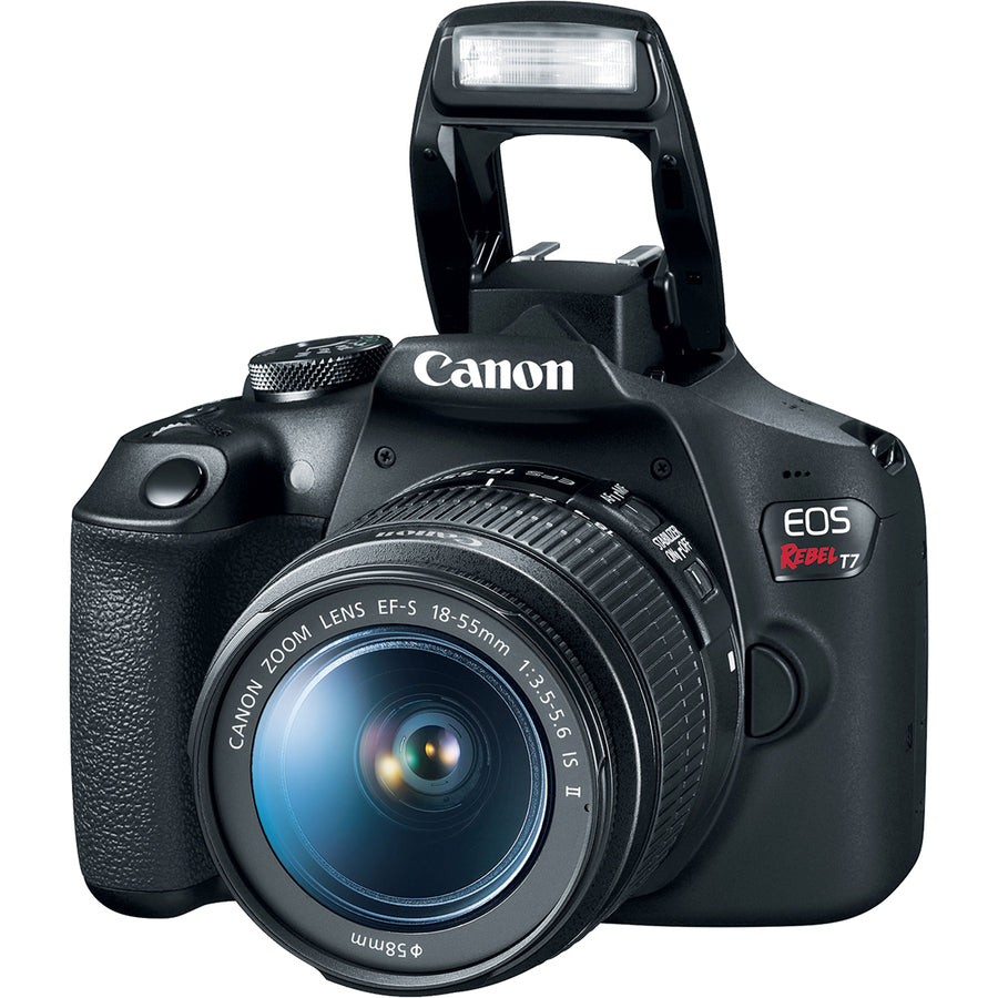Canon EOS Rebel T7 24.1 Megapixel Digital SLR Camera with Lens - 0.71" - 2.17"