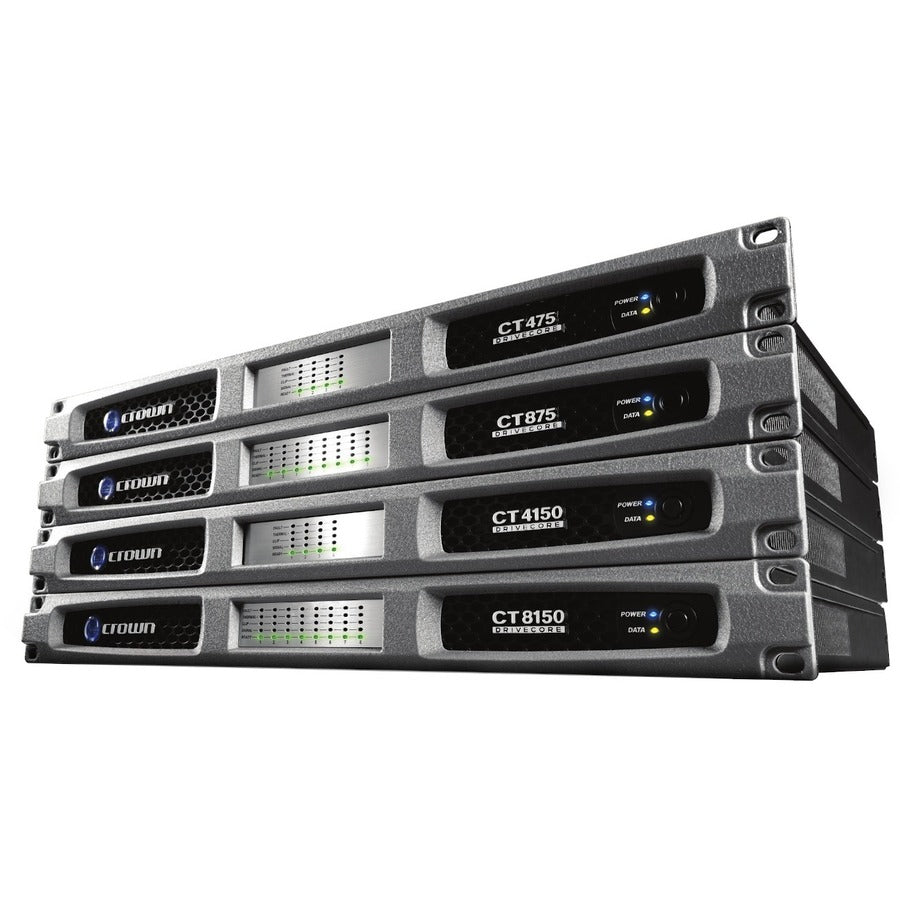 HARMAN Crown ComTech CT 4150 Amplifier - 500 W RMS - 4 Channel - Gray, NCT4150A-U-US