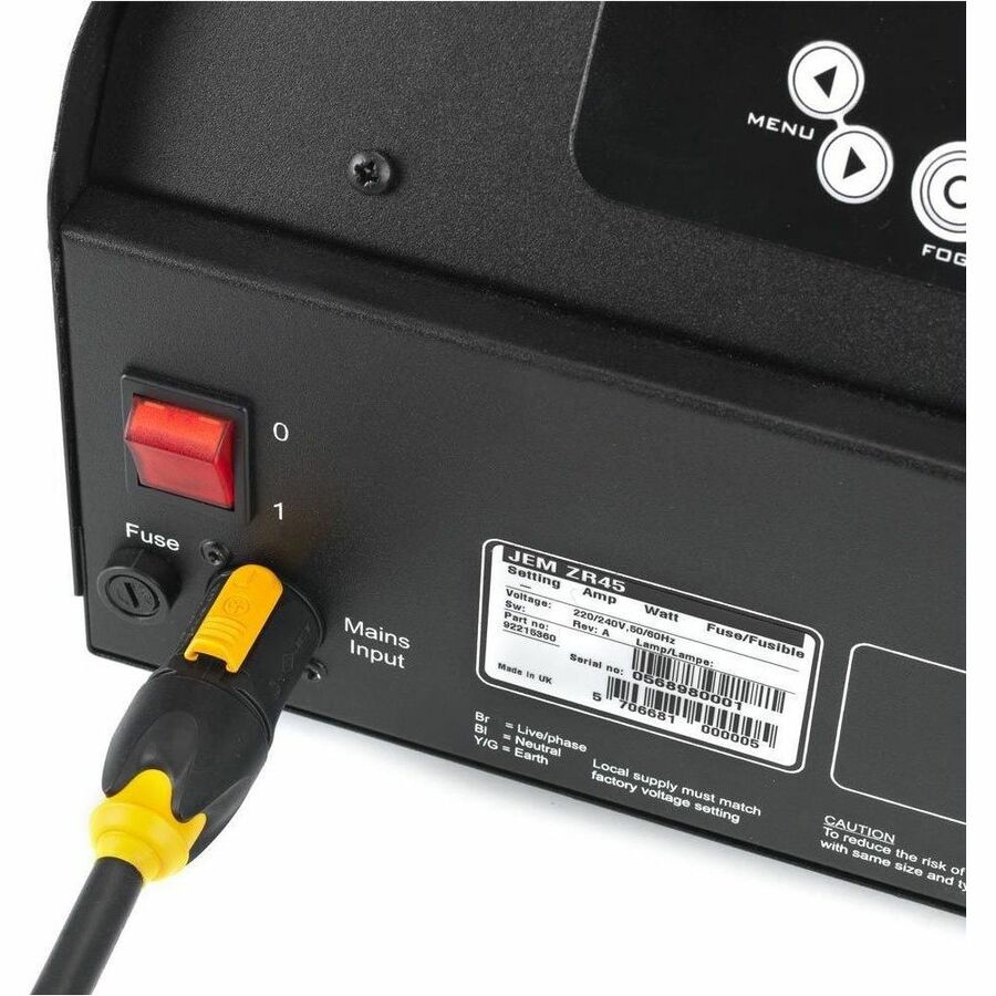 Martin JEM ZR45 Fog Machine, 23.7", Black, 5 l JEM ZR Series Integrated Digital Remote Control Power input cable, Wired