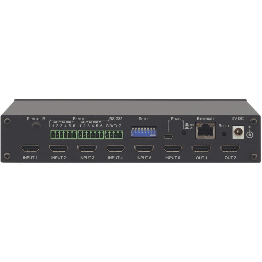 Kramer VS-62H 6x2 4K60 4:2:0 HDMI Automatic Matrix Switcher