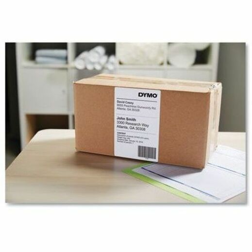 Dymo Shipping Label, 4", White
