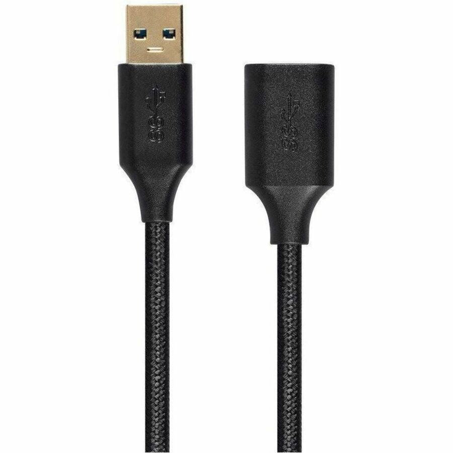Monoprice USB 3.0 USB-A Male to USB-A Female Premium Extension Cable 6ft