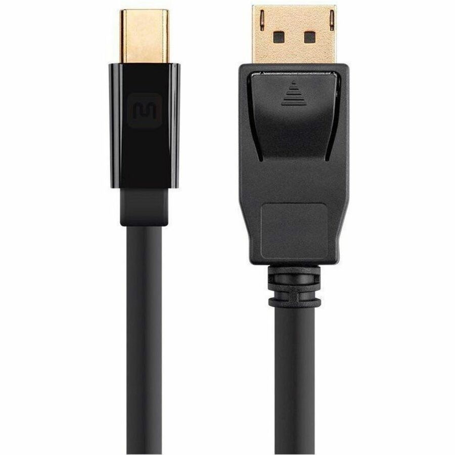 Monoprice Select Series Mini DisplayPort 1.2 to DisplayPort 4K Capable Cable, 1.5ft