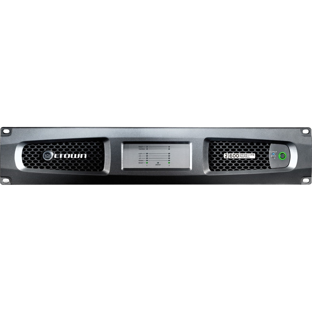 Harman Crown DriveCore Install 2|600 Amplifier - 1200 W RMS - 2 Channel - Silver