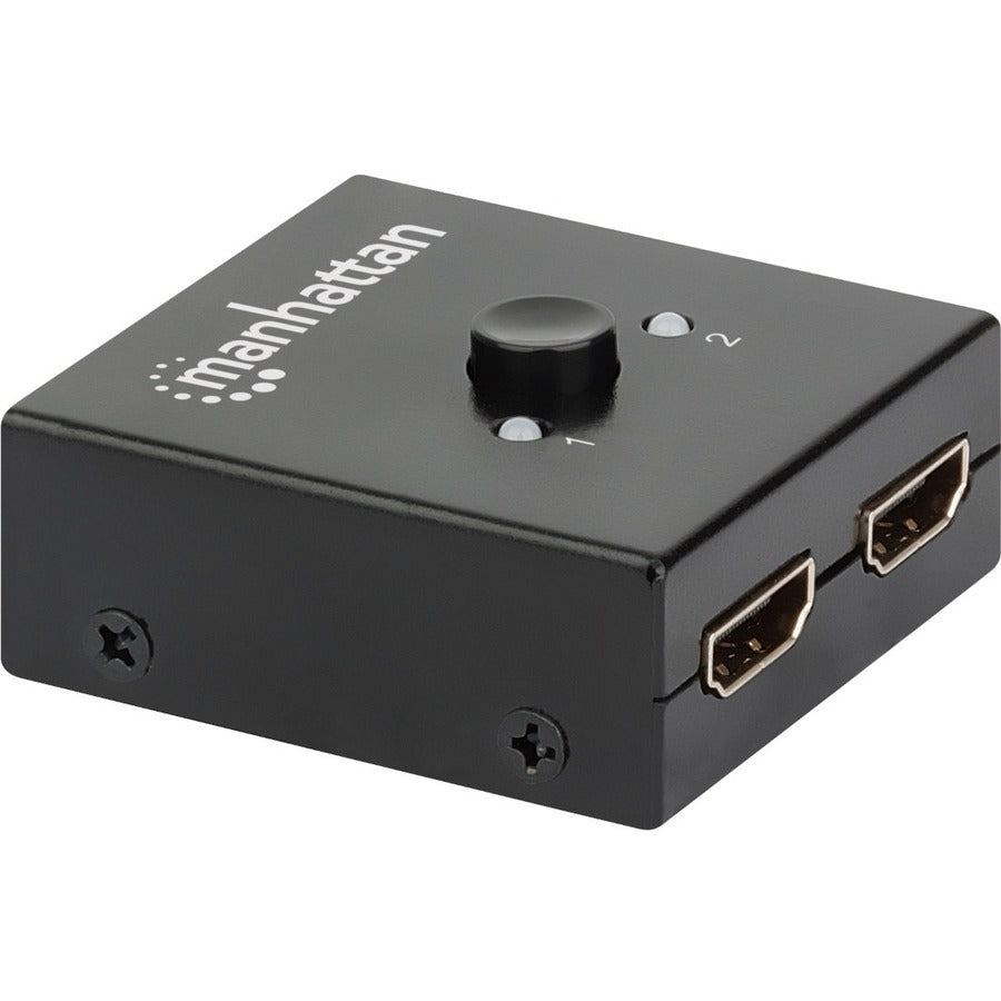 Manhattan 4K Bi-Directional 2-Port HDMI Switch, 1080p, 16 ft, Cable