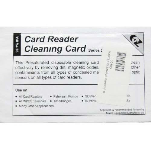 MagTek Accessories - Cleaning card - For Card Readers - 1 pack